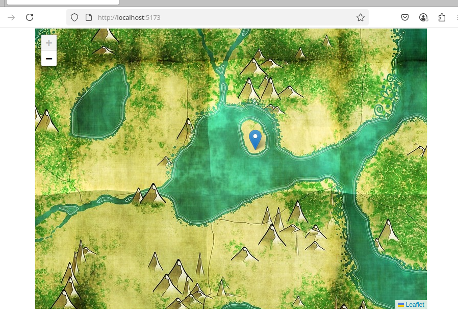 Example Leaflet Web App with Marker