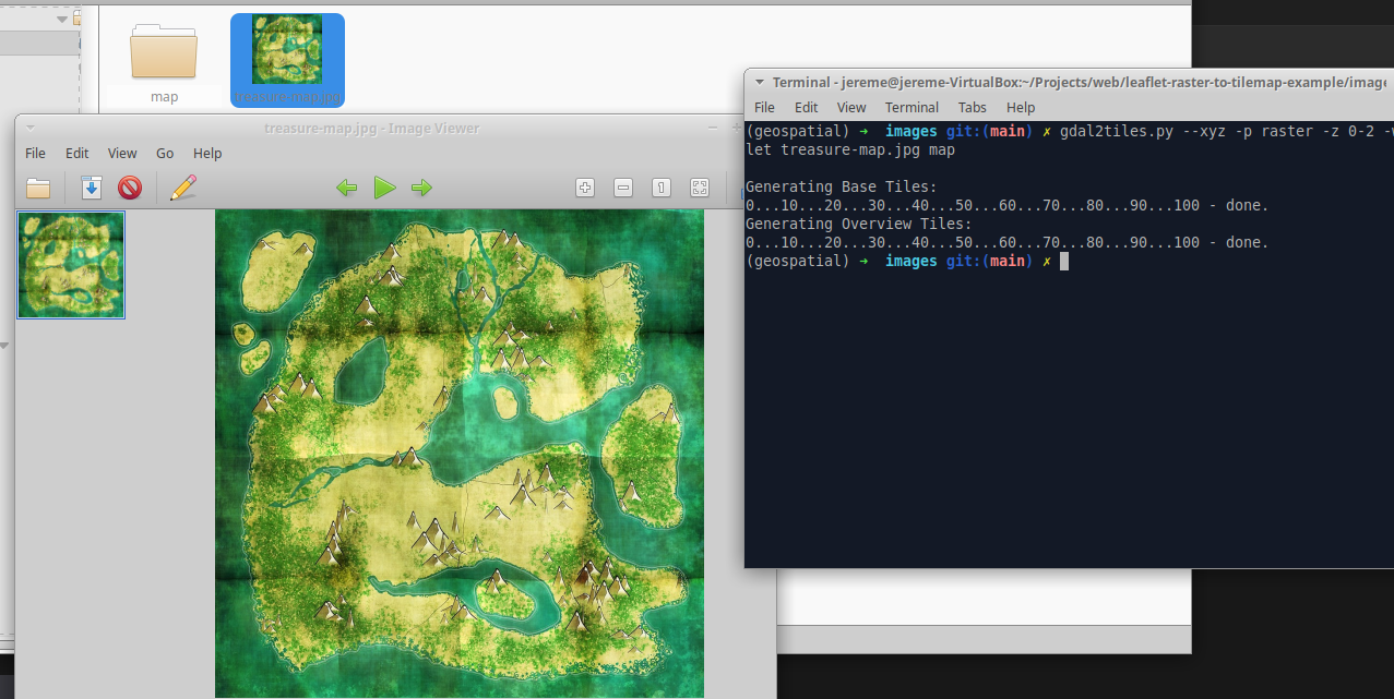 Tiling with gdal2tiles.py